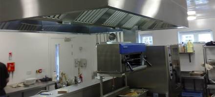 Stainless steel kitchen fabrications by Dolphin Fabrications