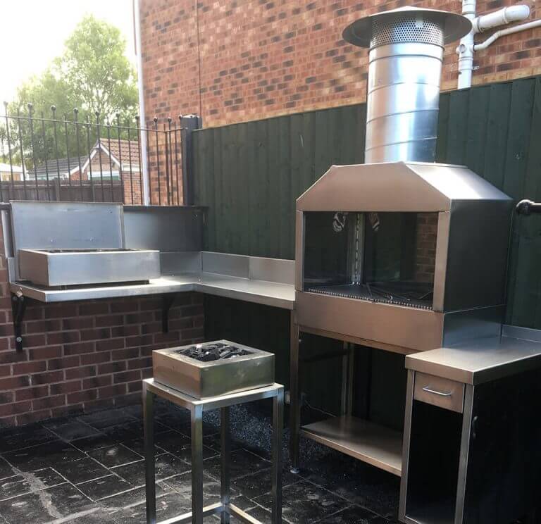 Stainless Steel Charcoal Grills For BBQ | Dolphin Fabrications