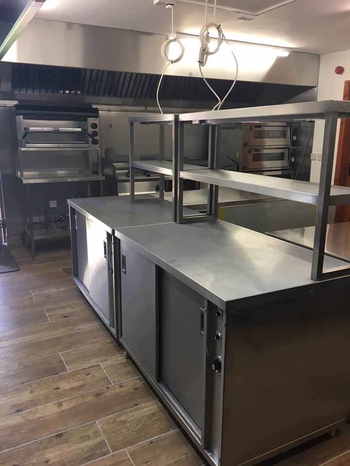 Stainless steel kitchen fabrications by Dolphin